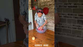 Fake Apple Prank In Dadi 🍎😂 New Viral Gadgets Smart Appliances Kitchen Utensils Home Inventions [upl. by Auqinahs]