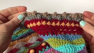 How to Crochet Popcorns [upl. by Salohcin430]