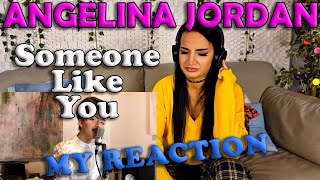 My Reaction to Angelina Jordan  Someone Like You [upl. by Azilanna]