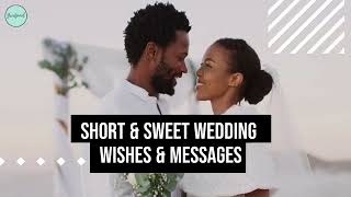 Best Wedding Wishes  Writing a wedding card message  GreetPool [upl. by Solomon]