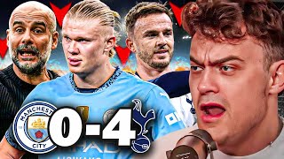 MAN CITY 04 SPURS REACTION ARE MAN CITY IN CRISIS [upl. by Weisberg]