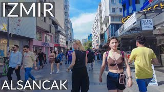 A Walking Tour of Alsancak the Heart of İzmir Turkey Travel 4K 60fps [upl. by Lled804]