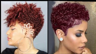 35 Cute Short Natural Hairstyles for Black Women Over 50 II Wendy Styles [upl. by Halli279]