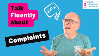 IELTS Speaking Free Live Lesson COMPLAINTS [upl. by Yllime]