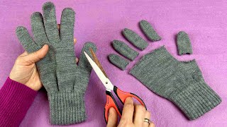 Look What I Did By Cutting The Glove This Way A Super Sewing Idea [upl. by Gautier]