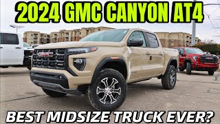 2024 GMC Canyon AT4 Is The Canyon Still The Best Mid Size Pickup [upl. by Oramug]