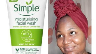 SIMPLE FACE WASH  Ingredient List Review [upl. by Assil]