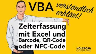 091 Arbeitszeiterfassung für Stunden mit Excel VBA inkl Anleitung  Tool für mehrere Mitarbeitende [upl. by Brott334]