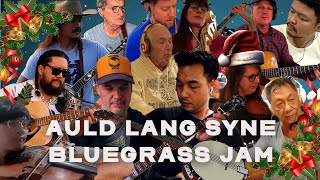 Auld Lang Syne A Global Bluegrass Christmas Jam ft Fort Collins Fiddle Tune Project [upl. by Bradan756]