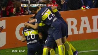 Boca Juniors 30 Belgrano  Fecha 2 Torneo Argentino 201617 [upl. by Ellehcit]