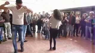 Tarantella di apertura con i giovani musicisti  Casignana 2014 [upl. by Lyrahc]