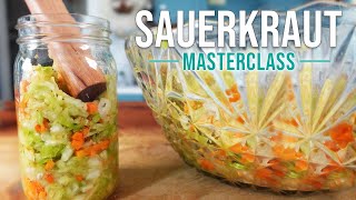 Best Sauerkraut Recipe Fermented Cabbage The Ultimate Guide [upl. by Ardna]