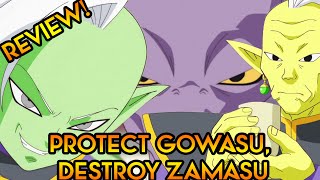 PROTECT KAIOSHIN GOWASU DESTROY ZAMASU Dragon Ball Super 59 Review [upl. by Eirised515]