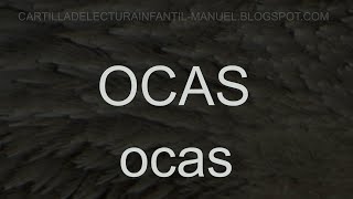 OCAS LETRA C c 8 [upl. by Madora]