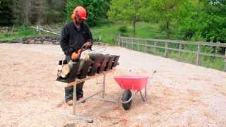 The Truncator 6Pro chainsaw sawhorse [upl. by Romo117]