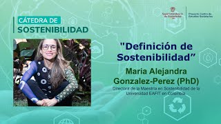 Cátedra de Sostenibilidad “Definición de Sostenibilidad” [upl. by George374]