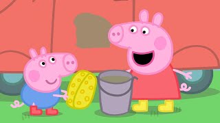 Peppa Pig in Hindi  Kaar Kee Safaee  हिंदी Kahaniya  Hindi Cartoons for Kids [upl. by Quick716]