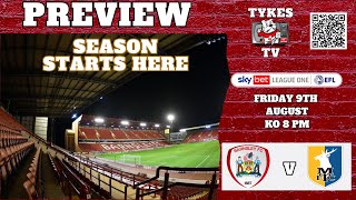 TYKES TV  MANSFIELD TOWN PREVIEW   EFL FINDINGS  PLAYERS [upl. by Alletse]