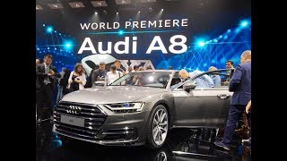 2018 Audi A8 Global Launch  YallaMotorcom [upl. by Brinna]