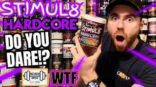 HARDCORE ♋️❤️‍🔥  STIMUL8 HARDCORE PRE WORKOUT REVIEW 💦  FINAFLEX  Oh Lord 🤤 [upl. by Dnomyaw]