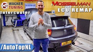 Our BMW M135i gets a MOSSELMAN remap amp WAGNER Intercooler by AutoTopNL [upl. by Aneert]