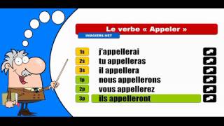 La conjugaison du verbe Appeler  Indicatif Futur Simple [upl. by Frieda]