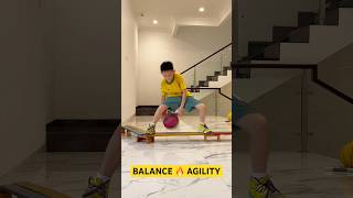 CORE TRAINING for Kids Motor Development 🔥 BALANCE ✨ CORE TRAINING speedandagility corestrength [upl. by Aitat]