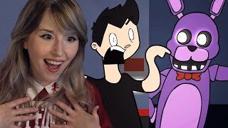 NEW FNAF FAN REACTS TO MARKIPLIER ANIMATED [upl. by Ahtel]