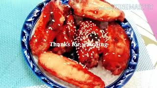 Very easy Korean Style Chicken wings Recipe  Sweet Savory Spicy Chicken delicious 🍗️🍗️ [upl. by Shultz809]