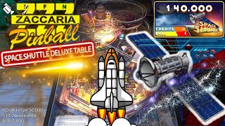 Zaccaria Pinball  Space Shuttle Deluxe  Gameplay amp Commentary PCSteam [upl. by Claresta128]