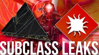 Destiny 2 STRIFE SUBCLASS LEAKS NEW SUPERS Leaks amp Preview [upl. by Craddock]