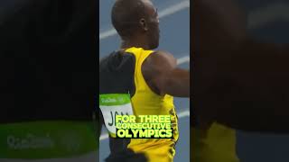 Usain Bolts ⚡️ Olympic Dominance FASTEST MAN ALIVE [upl. by Lahcsap]