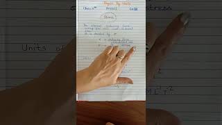 Stress physics class11 stress elasticity [upl. by Tessi]