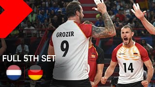 The Netherlands vs Germany I Full 5th Set I CEV EuroVolley 2023 [upl. by Azile]