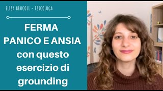 MEDITAZIONE PER ATTACCHI DI PANICO E ANSIA gestire attacco di panico e come calmare lansia [upl. by Adok]