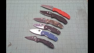 Spyderco knife review tenacious persistence delica and endura comparison buyers guide [upl. by Afaw]