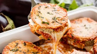 How to Make Baked Eggplant Parmesan  The Stay At Home Chef [upl. by Adolphe]