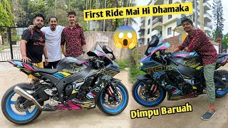 DimpusVlogs Bhi Join Karne Wala Hai Assam Ride BeerBikerSamy ke Bike Uda Diya Dimpu Baruah 😂 [upl. by Norak]