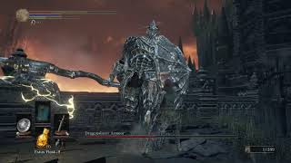 DS3 Parry Boss 07 Dragonslayer Armour [upl. by Tnemelc]