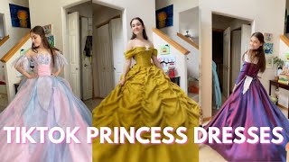 Best of Disney  Barbie Princess Dresses ✨ DIY Sewing Fashion TikTok Compilation [upl. by Carilyn291]