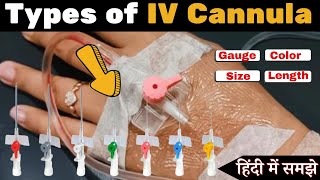 iv cannula color and sizes  Types of IV Cannula  Color of Cannula  Size of Cannula  Intragate [upl. by Walford]