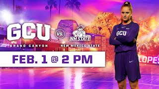 GCU Womens Basketball vs New Mexico State February 1 2020 [upl. by Coriss]