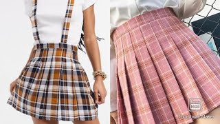 How to make pinafore pleated skirt  Beginner friendly [upl. by Lorne654]