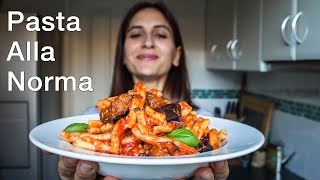 Pasta Alla Norma  Cooking With Ayeh [upl. by Notaes]