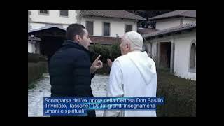 Scomparsa ex priore Certosa Don Basilio Tassone quotDa lui grandi insegnamenti umani e spiritualiquot [upl. by Hibbert]