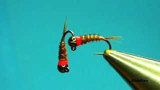 Fly Tying a very Successful PTN Jig by Mak [upl. by Nyllaf]