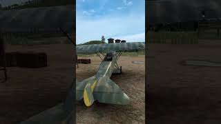 Warplanes WW1 Fighters VR  Fokker D VIII Walk Around shorts warplanes [upl. by Kappenne]