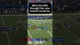 New NFL Kickoff Expectation vs Reality nfl [upl. by Sheela]