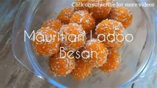 Mauritian Ladoo Besan  Quick And Easy Recipe [upl. by Loraine708]