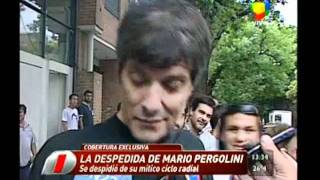 Pergolini a la salida de su ultimo programa Cual es [upl. by Lanahtan525]